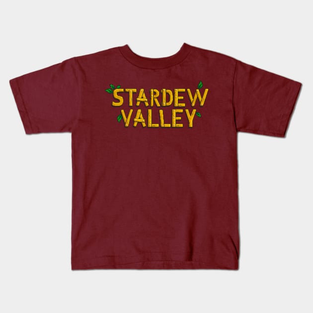 Stardew Valley Kids T-Shirt by linarangel